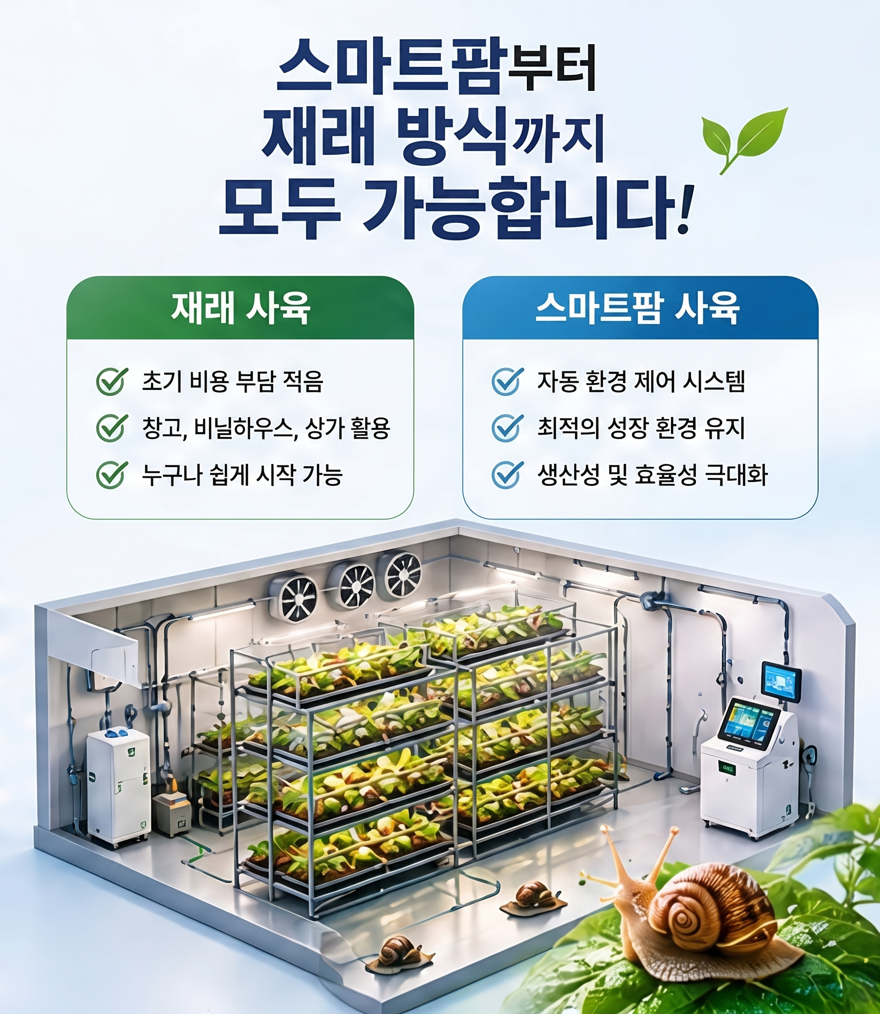 스마트팜부터 재래방식까지
